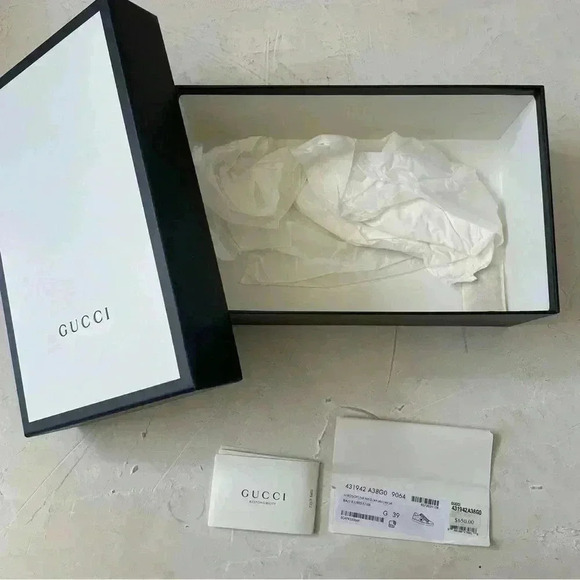 Gucci Empty Shoe Box Gift Box Storage Box - Picture 2 of 8